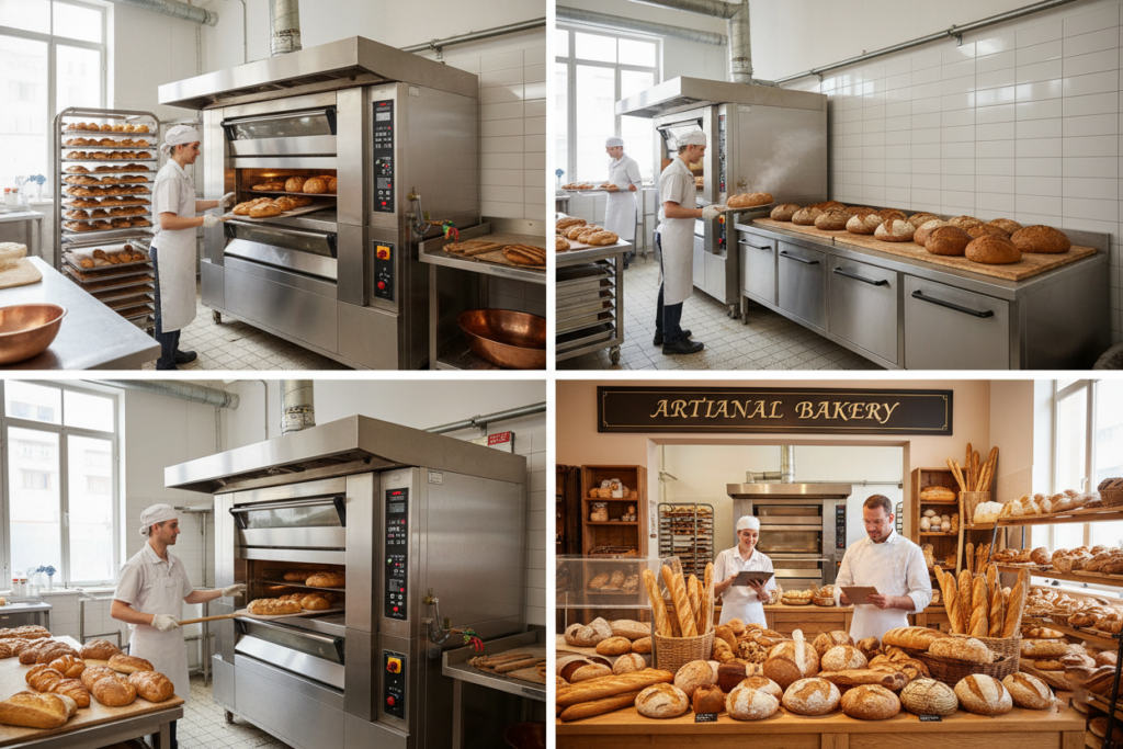 چک لیست خرید فر صنعتی برای کارگاه های نان فانتزی و نان حجیم