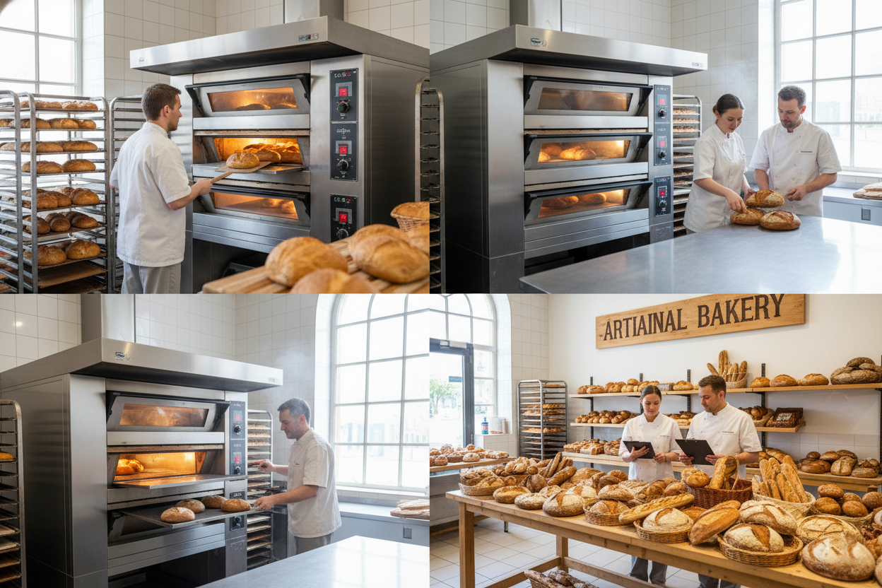 چک لیست خرید فر صنعتی برای کارگاه های نان فانتزی و نان حجیم