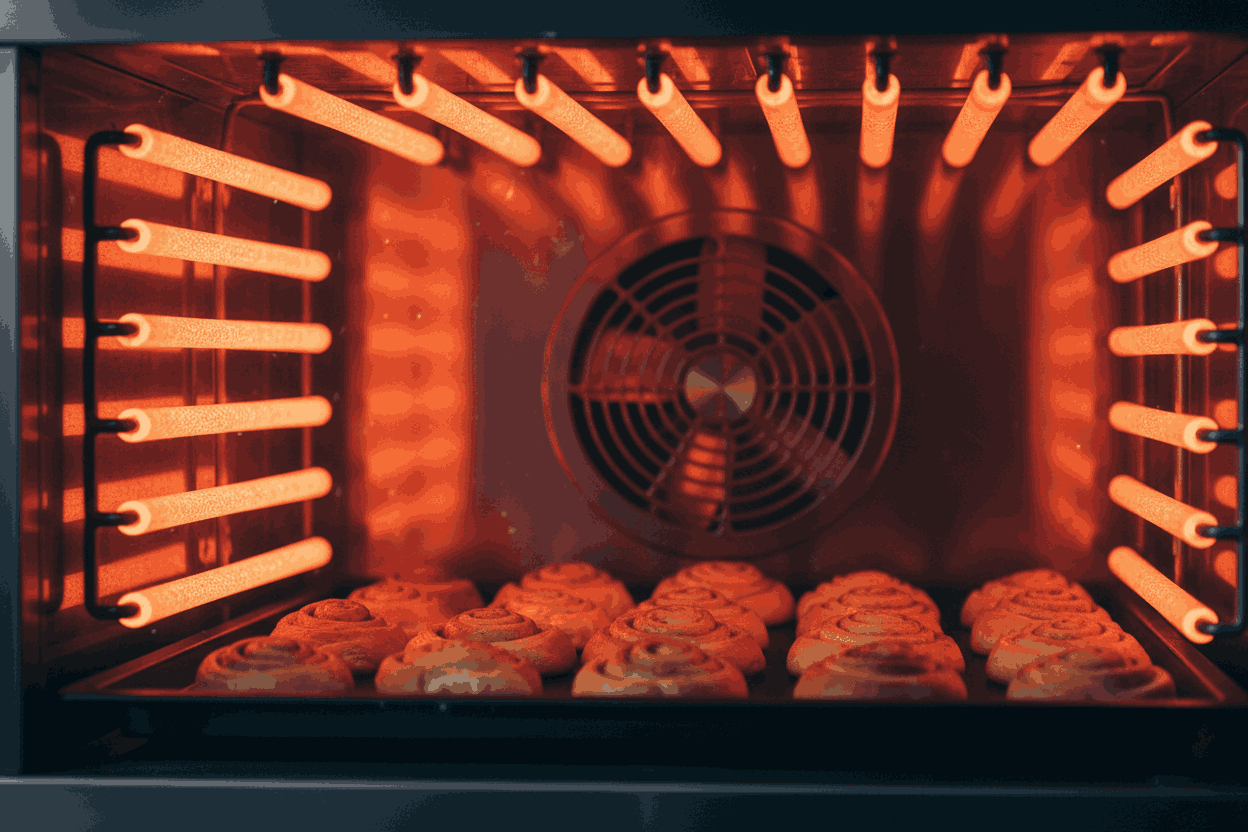 تفاوت مشعل های گازی و برقی در فرهای قنادی و نکات انتخاب هرکدام