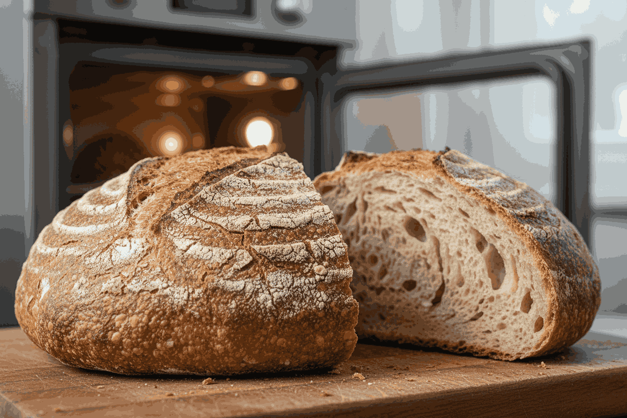 تفاوت گردش هوای یکنواخت و ناهمگون در کیفیت پخت شیرینی و نان